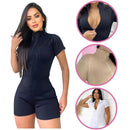 Macaquinho Feminino com Zíper