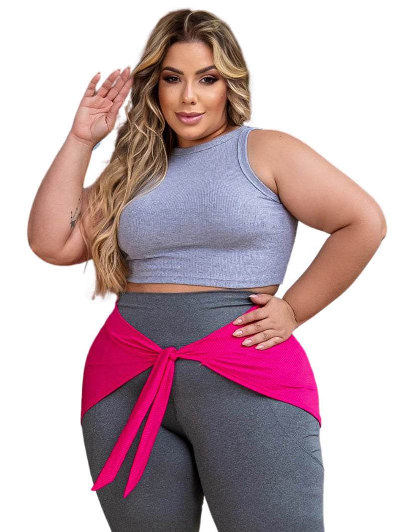Tapa Bumbum Academia/Saia de Praia Plus Size do P ao G4