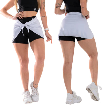 Tapa Bumbum Academia/Saia de Praia Plus Size do P ao G4