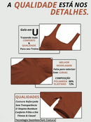 Macaquinho Canelado sem Costura!