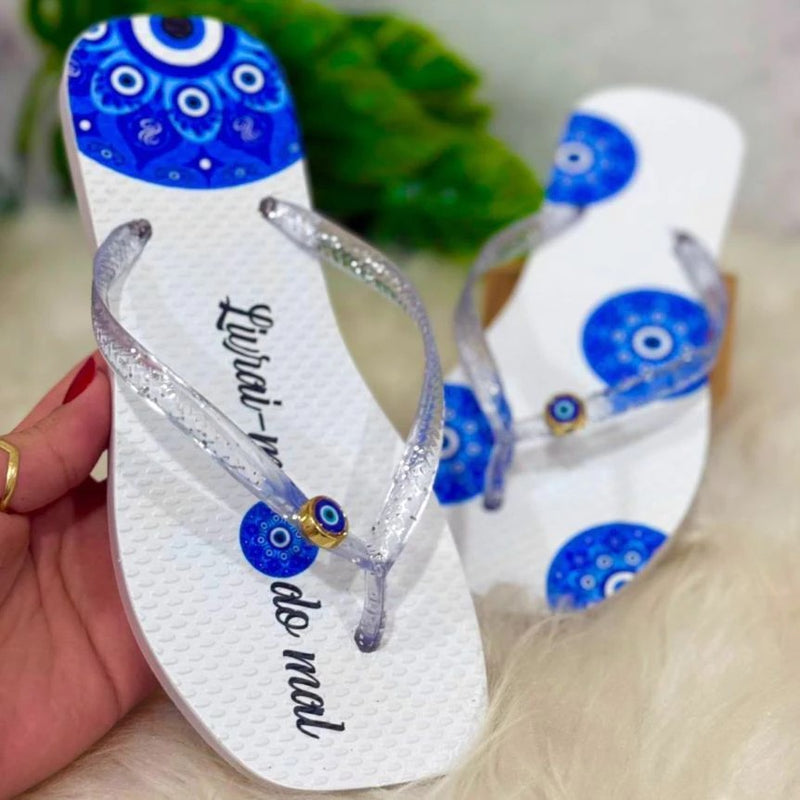 Chinelo Feminino Olho Grego