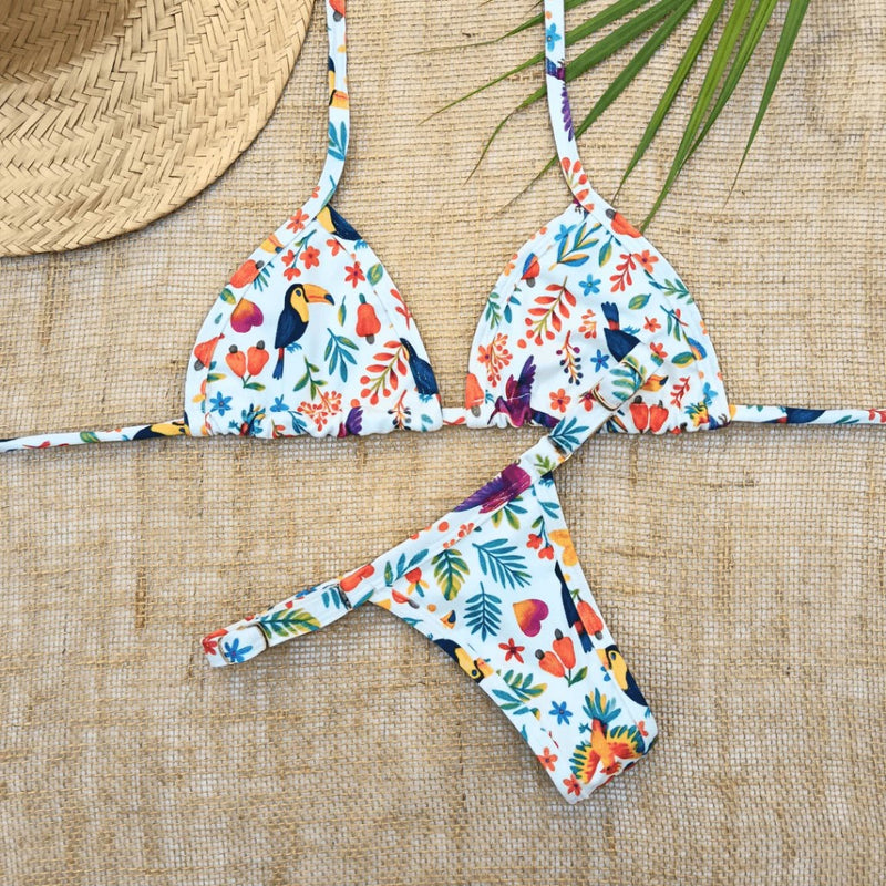 Biquíni Marquinha de Fita Estampado!