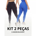 Kit 2 peças Legging Blackout Zero Transparencia