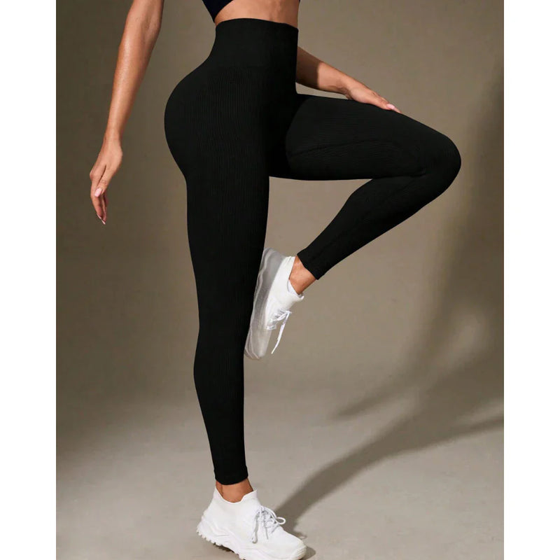 Legging Canelada de Cintura Alta! Oferta Limitada!