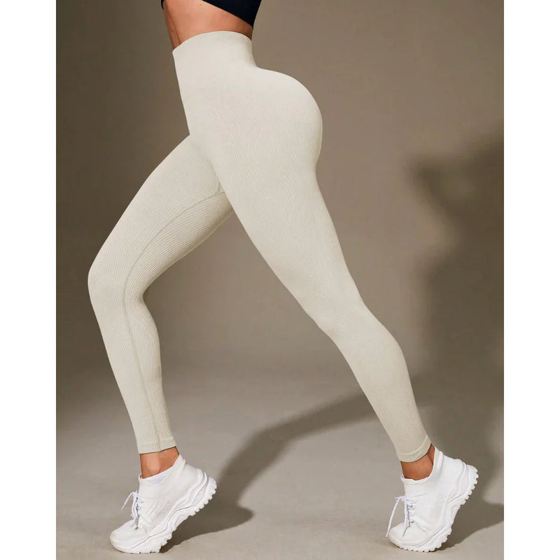 Legging Canelada de Cintura Alta! Oferta Limitada!