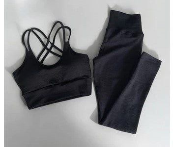 Conjuntos Legging Top com Bojo Fitness